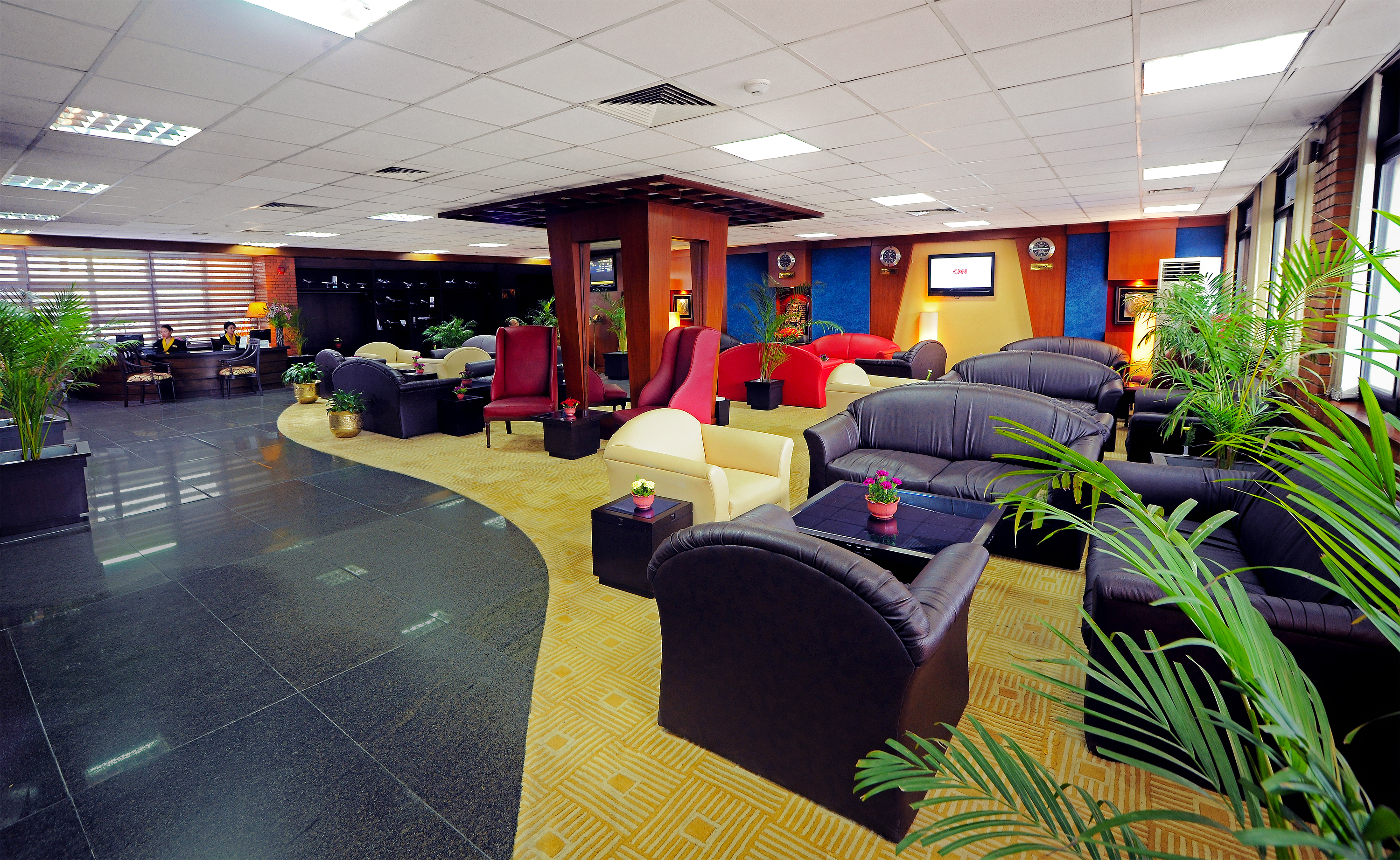 Airport Executive Lounge Area